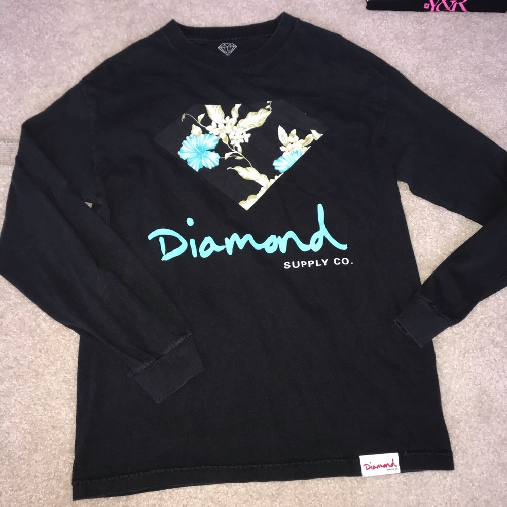 Diamond Supply Co. Long sleeve Tee